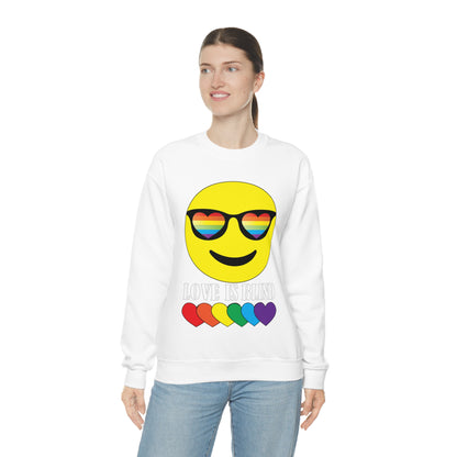 LOVE IS BLIND Crewneck Sweatshirt