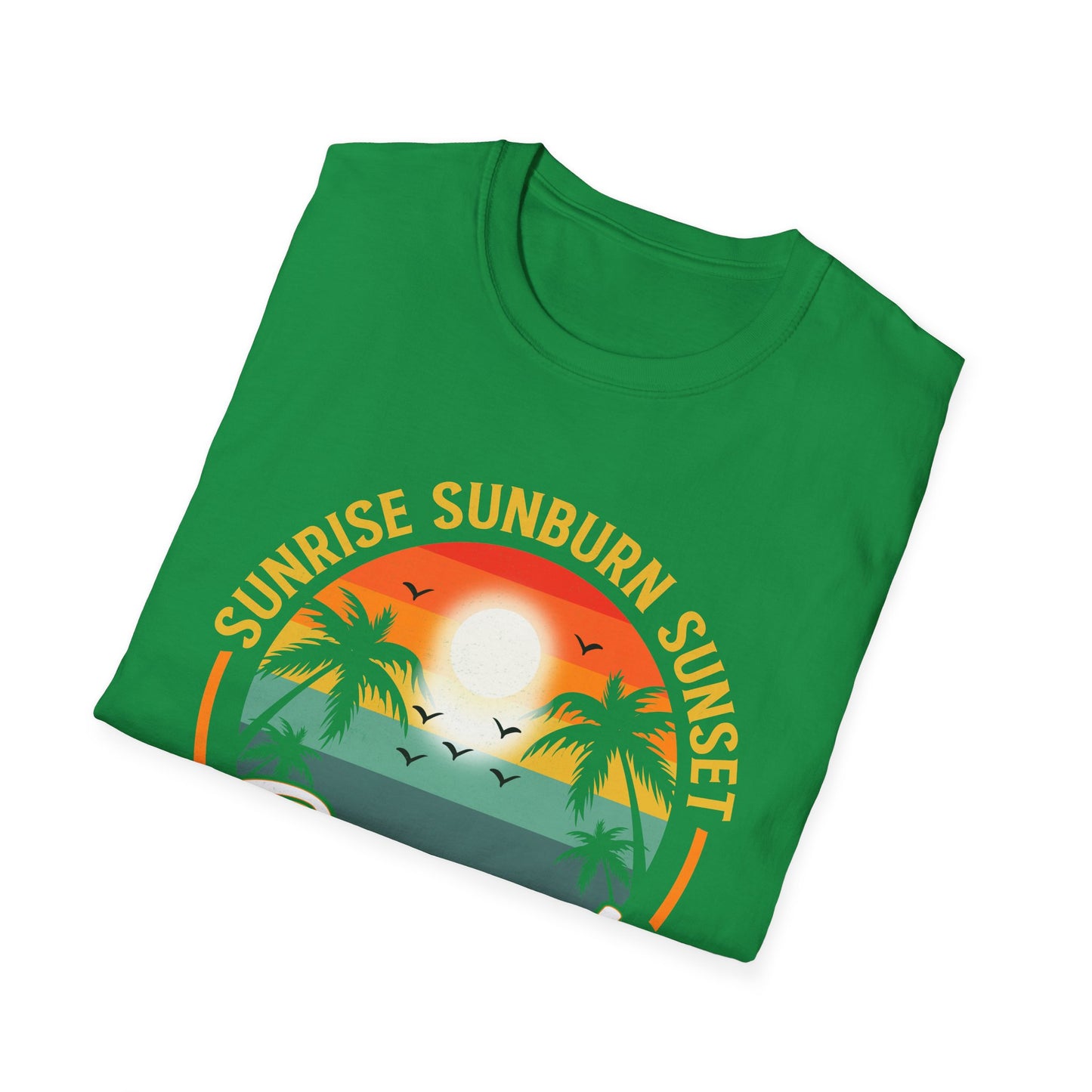 Sunrise sunburn sunset repeat vintage T-Shirt