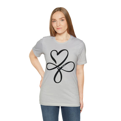 Heart symbol Love Infinity symbol Forever T-Shirt