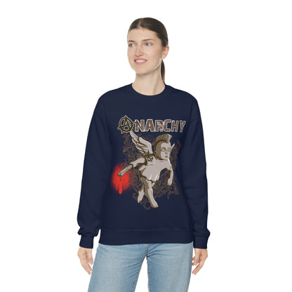 Anarchy Angel Crewneck Sweatshirt