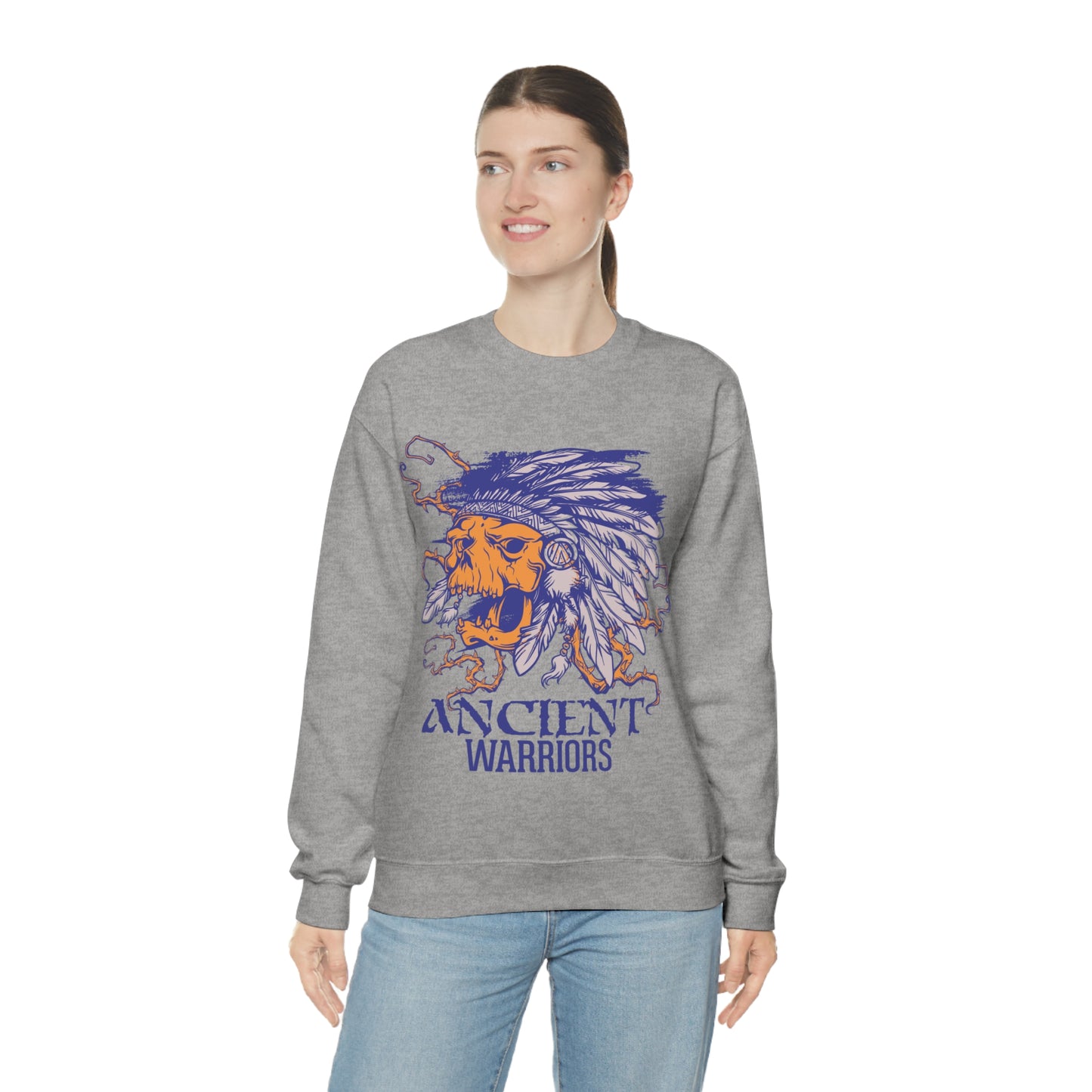 Ancient Warrior Chief Crewneck Sweatshirt