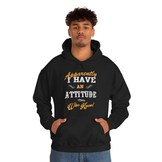 Apparently I Have an Attitude Who Knew! Hoodie