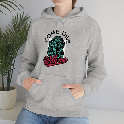 Come dive with me Hoodie