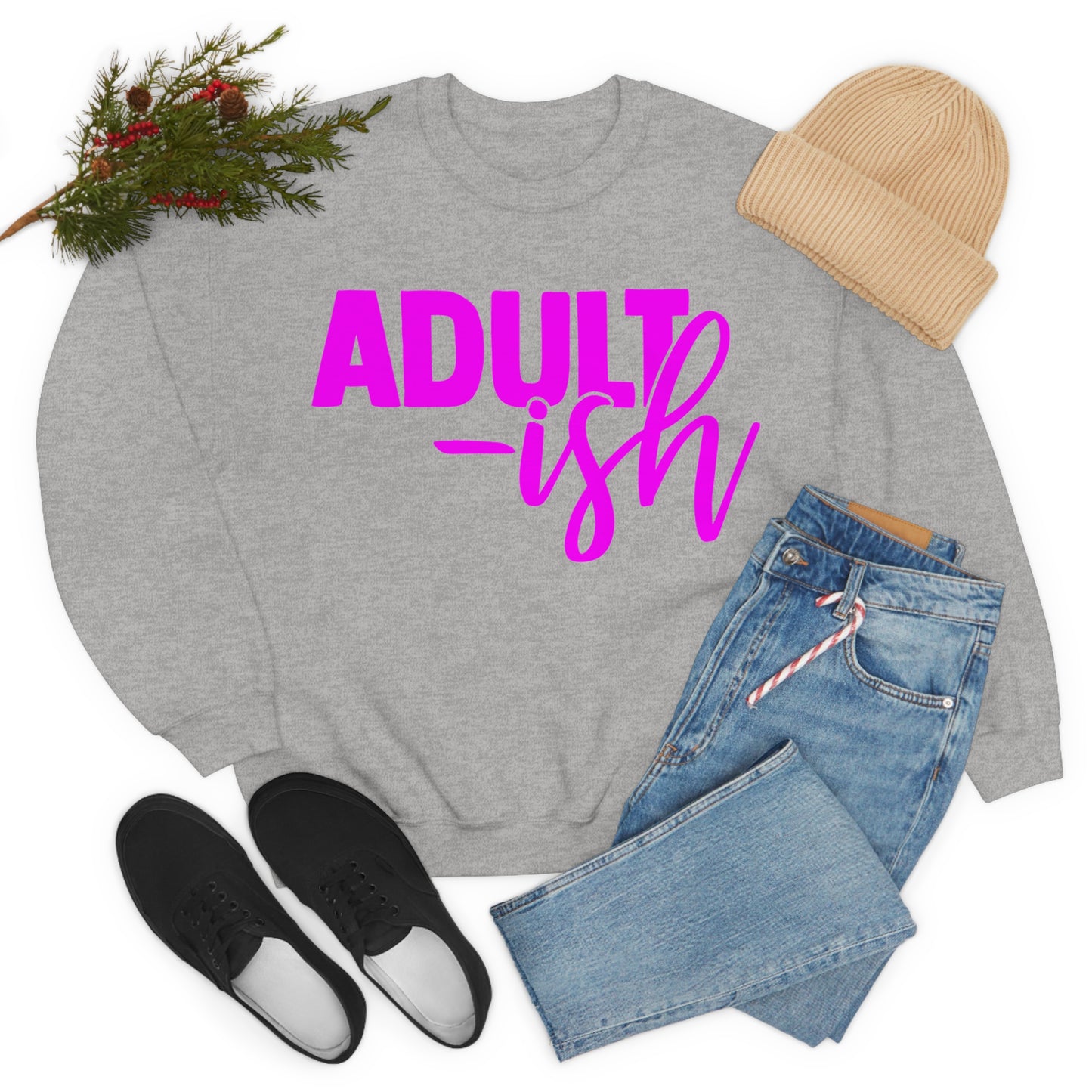 Adult-ish Crewneck Sweatshirt