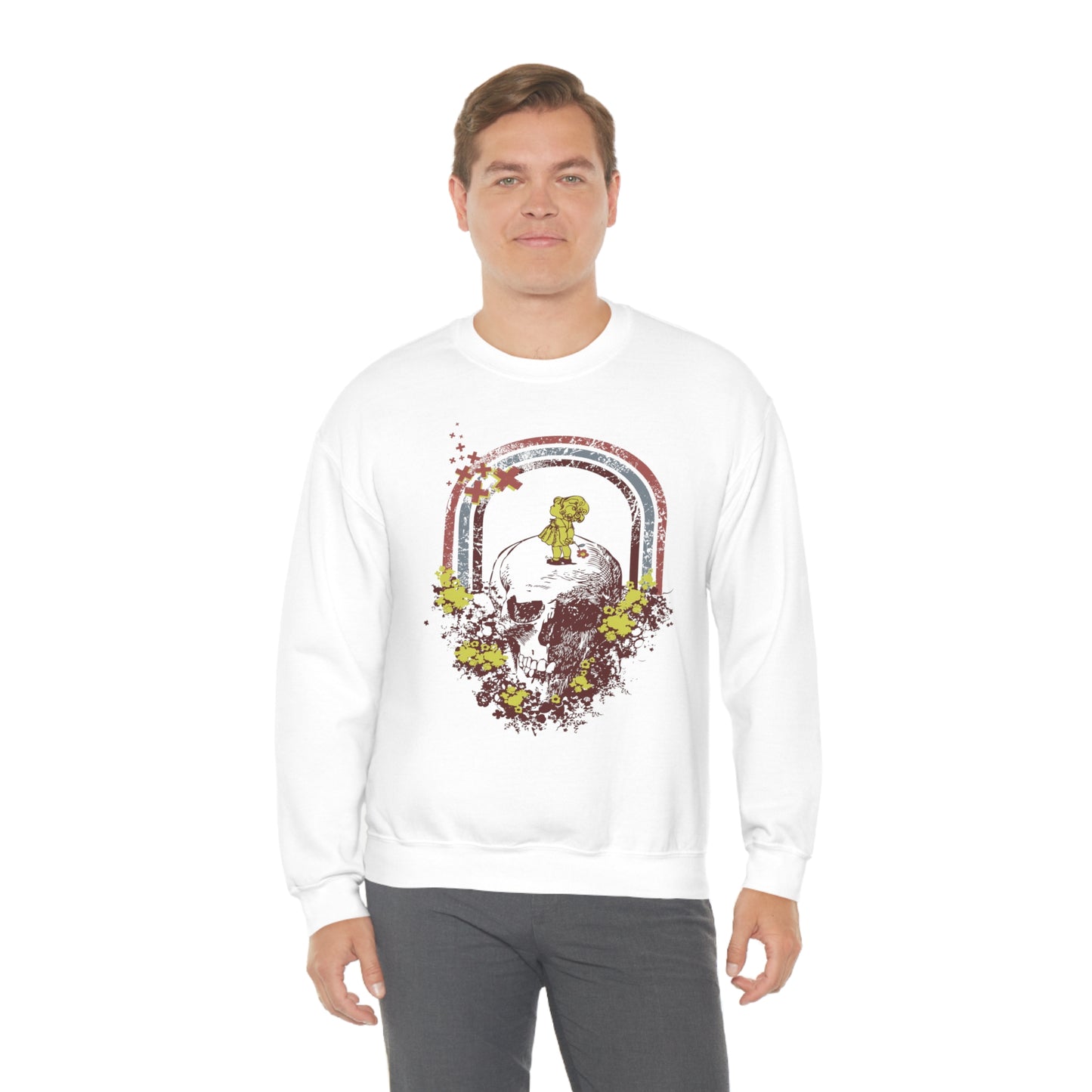 Always a Rainbow at The End of Bad Crewneck Sweatshirt