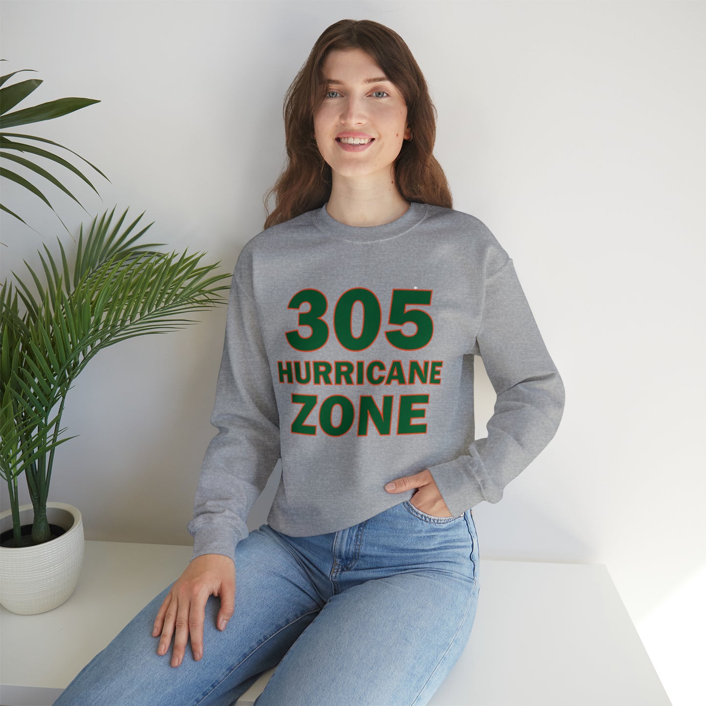 HURRICANE ZONE 305 Crewneck Sweatshirt