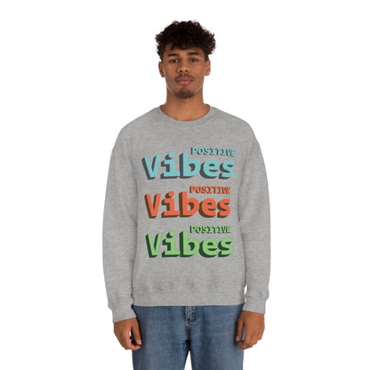 Positive Vibes Crewneck Sweatshirt