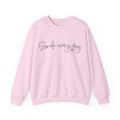 Smile every day Crewneck Sweatshirt