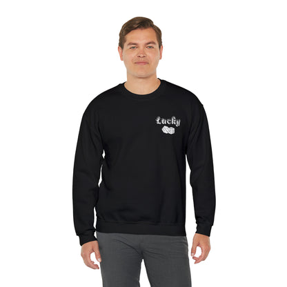 Lucky Front and back Crewneck Sweatshirt