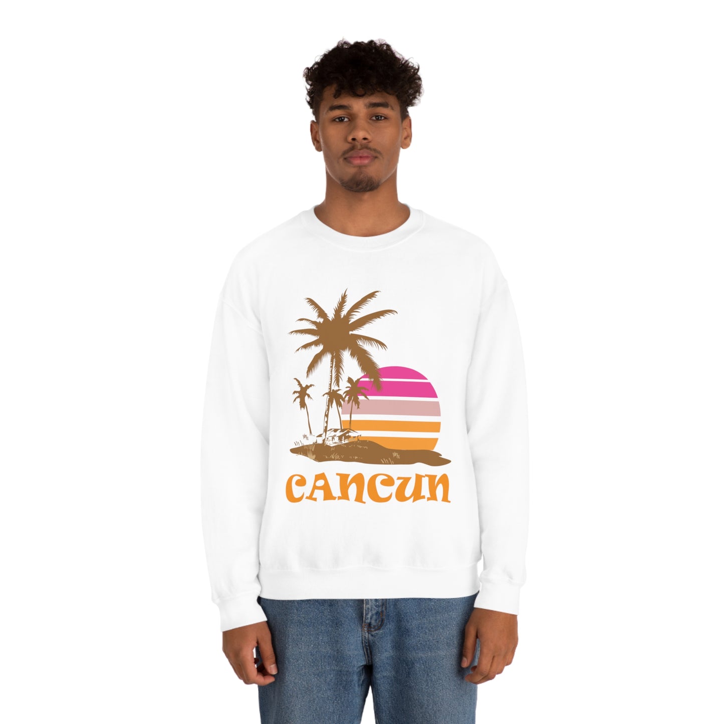 Cancun Vibe Crewneck Sweatshirt