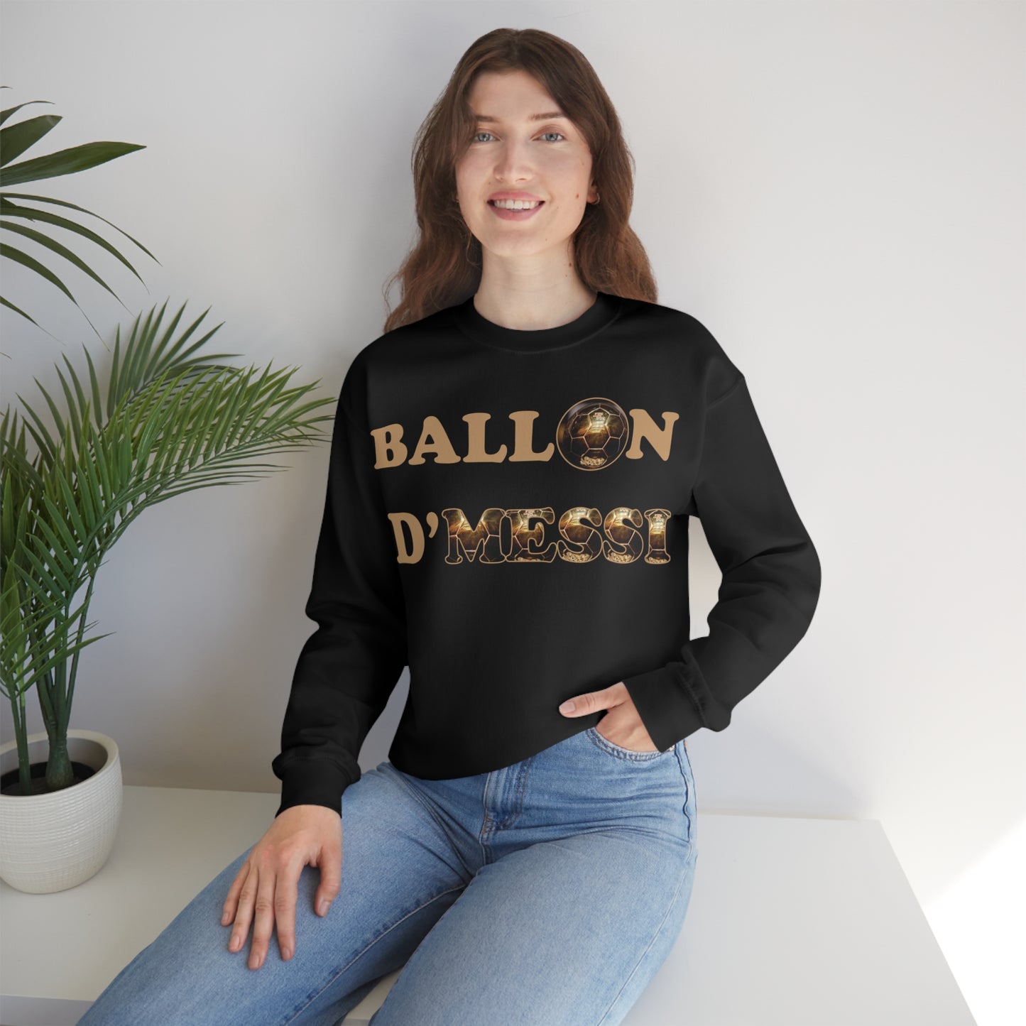 Ballon D'Messi Crewneck Sweatshirt