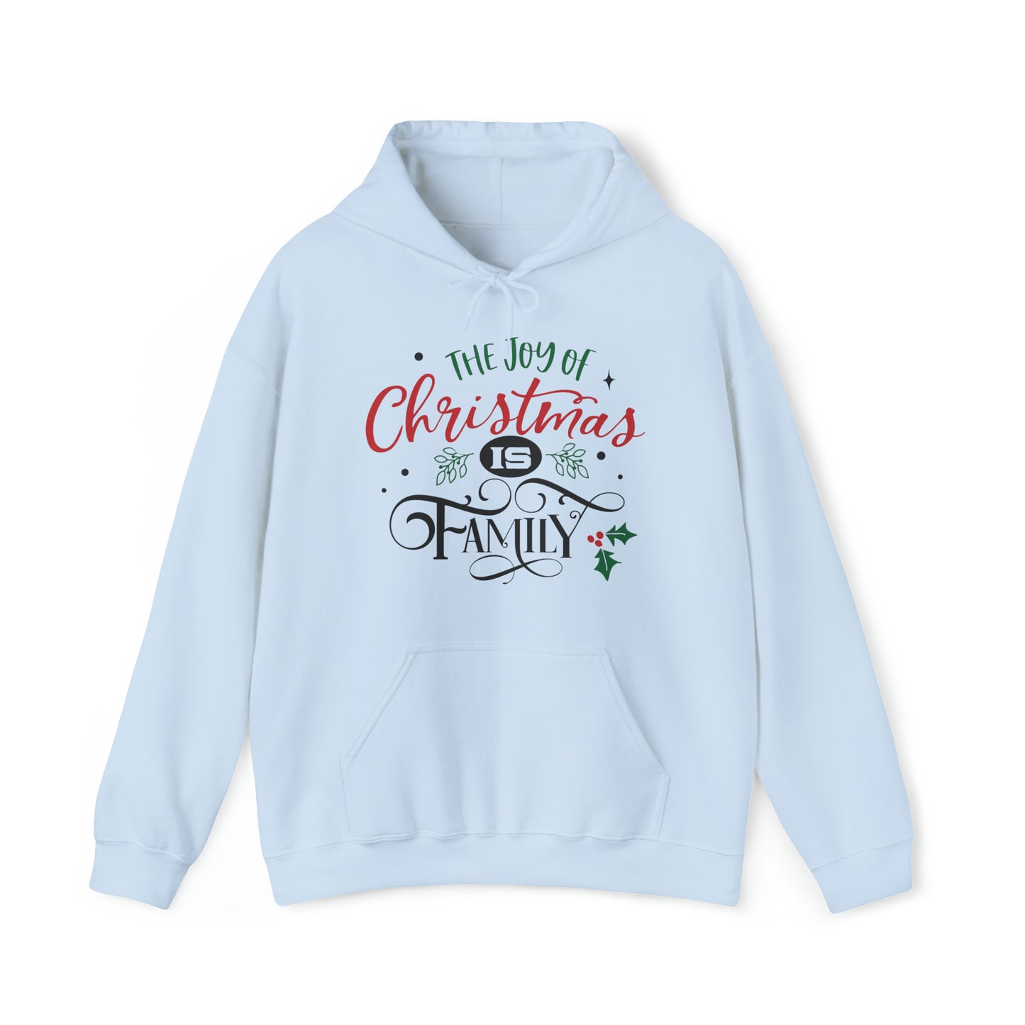 The joy of Christmas is family Hoodie