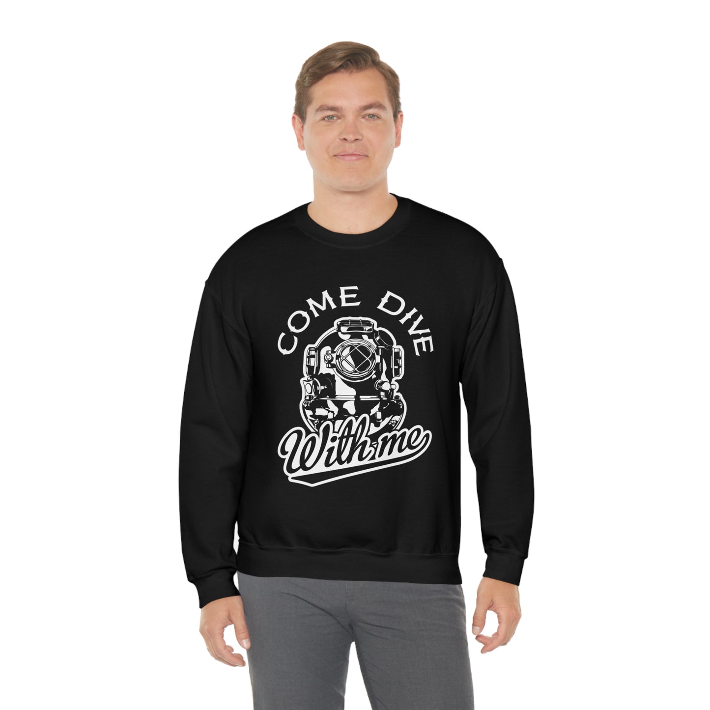 Dive with me Crewneck Sweatshirt