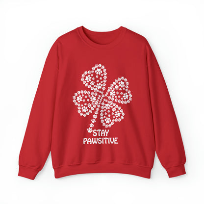 Stay Pawsitive Crewneck Sweatshirt