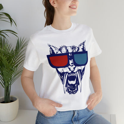 3D Glasses Tiger T-Shirt