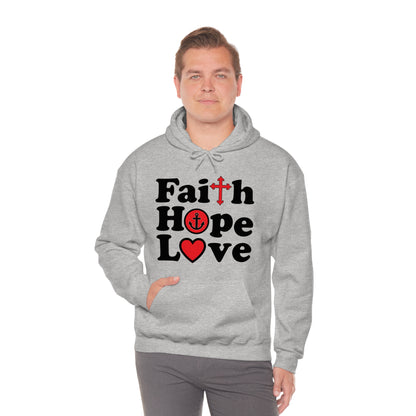 Faith Hope Love Hoodie