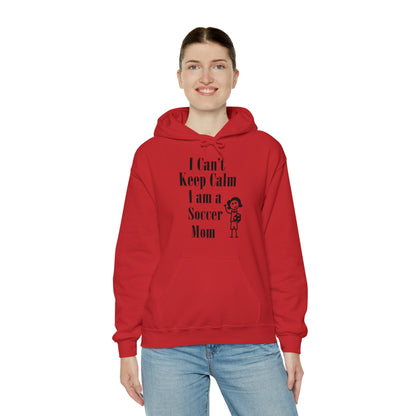 I can't keep calm I'm a soccer mom Hoodie