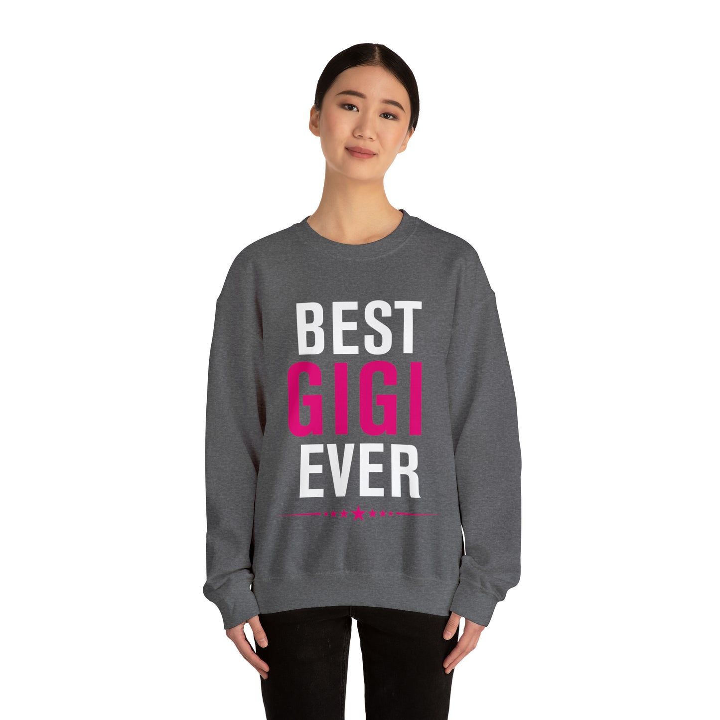 best gigi Grandma Crewneck Sweatshirt