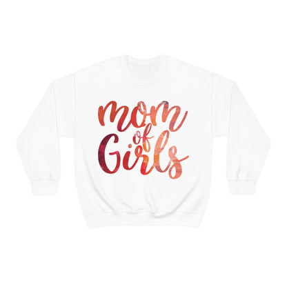 mom of girls Crewneck Sweatshirt