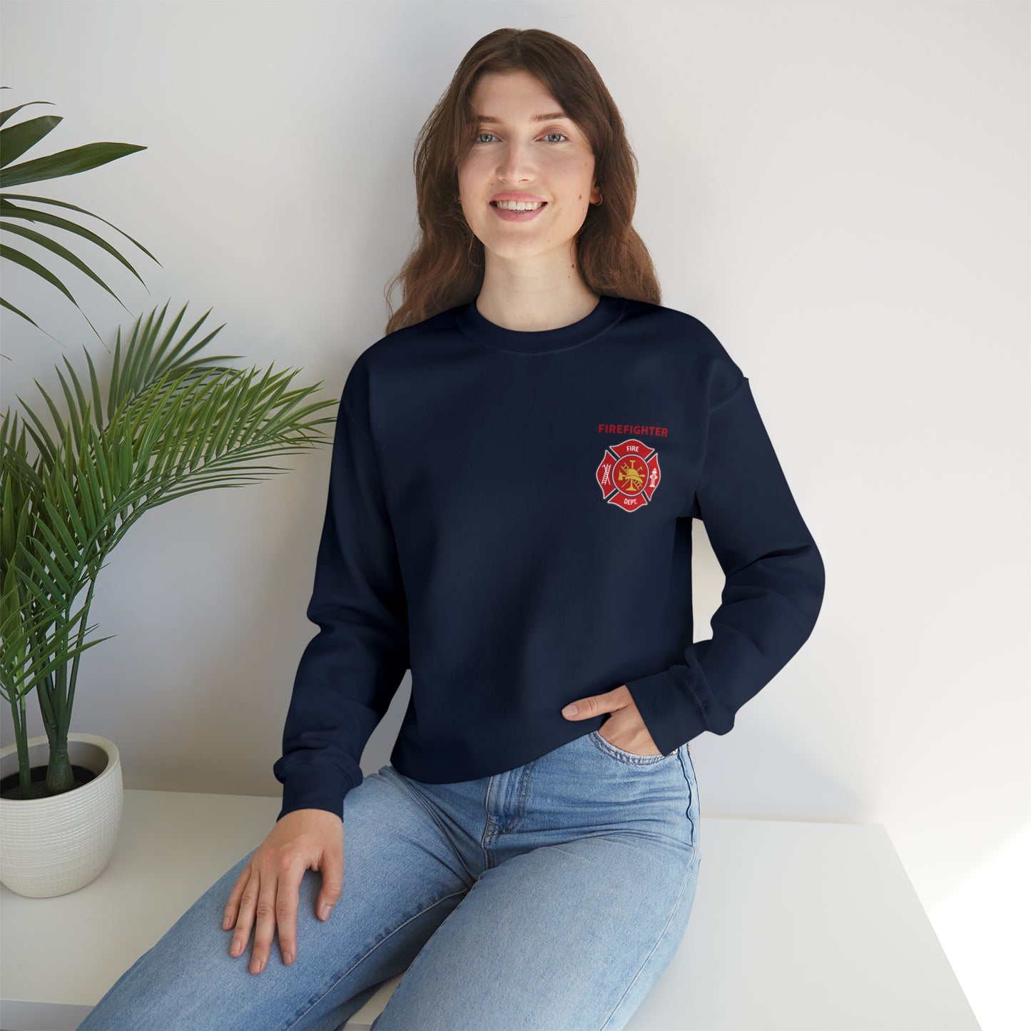 Firefighter Crewneck Sweatshirt