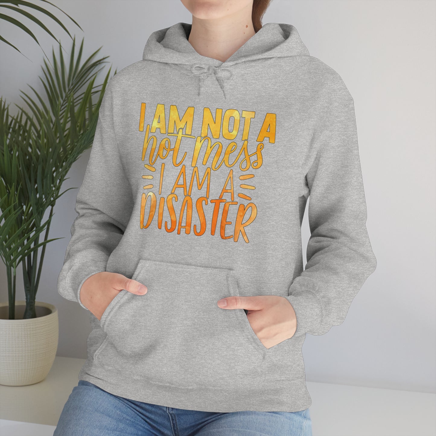 I Am Not A Hot Mess I Am A Disaster Hoodie