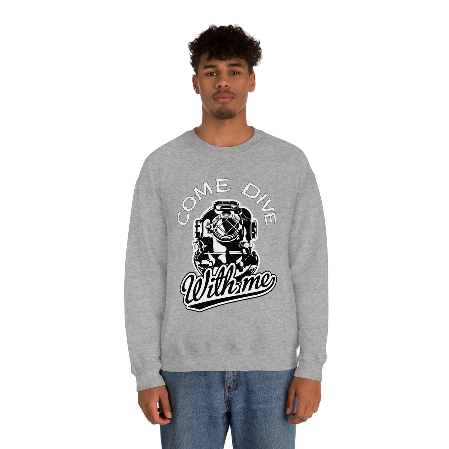 Dive with me Crewneck Sweatshirt