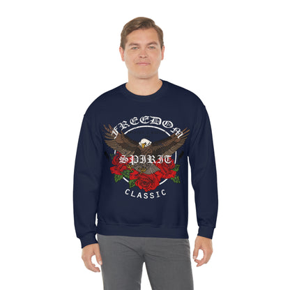 Freedom Spirit Eagle Crewneck Sweatshirt