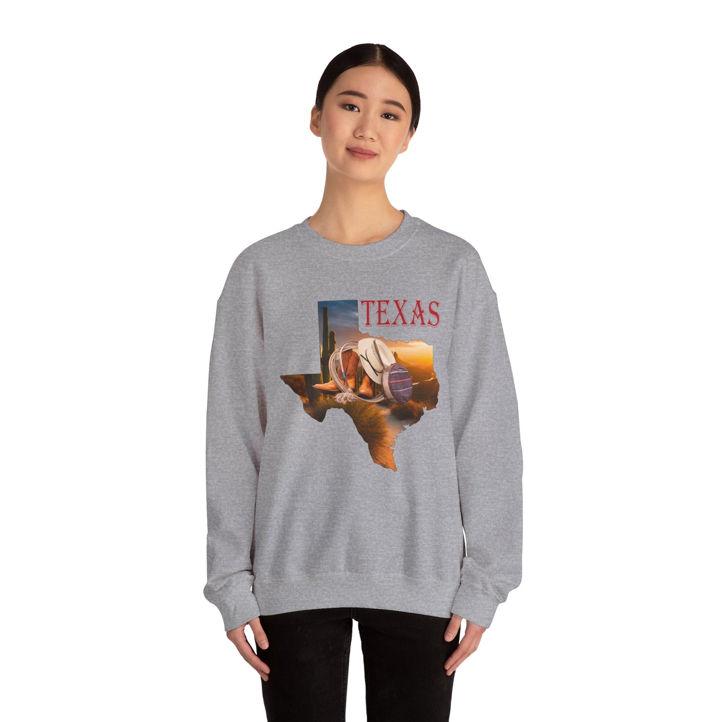 Beautiful Texas Crewneck Sweatshirt