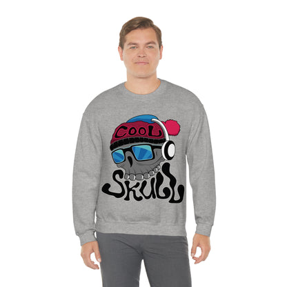 Cool Skull Crewneck Sweatshirt