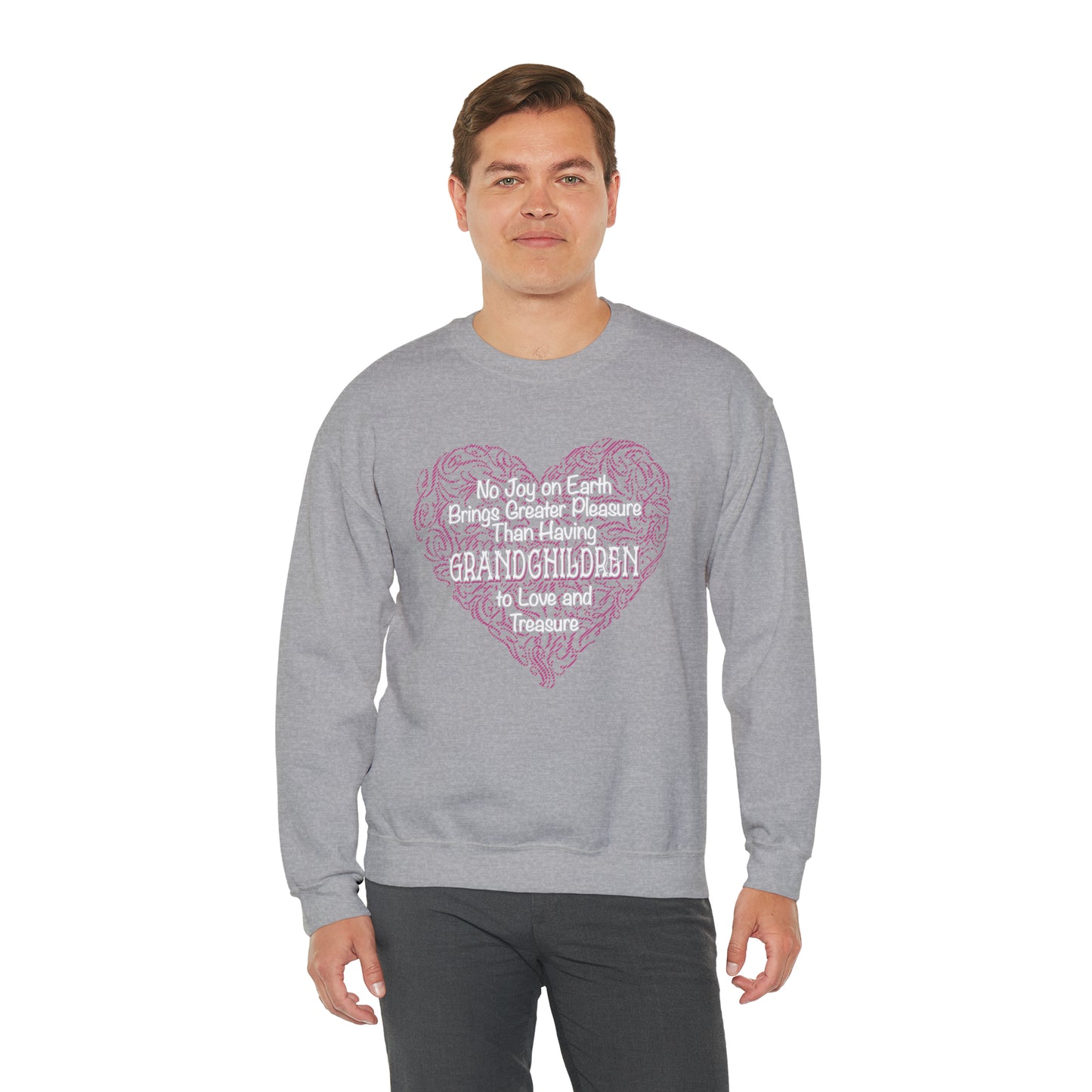 Grandchildren are a great pleasure Crewneck Sweatshirt