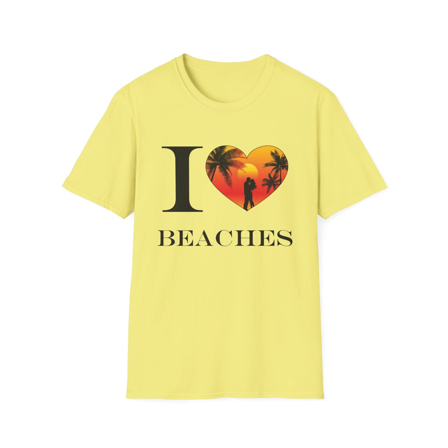 I Love Beaches T-Shirt