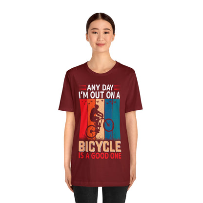 Any day in my bicycle is a good day vintage T-Shirt