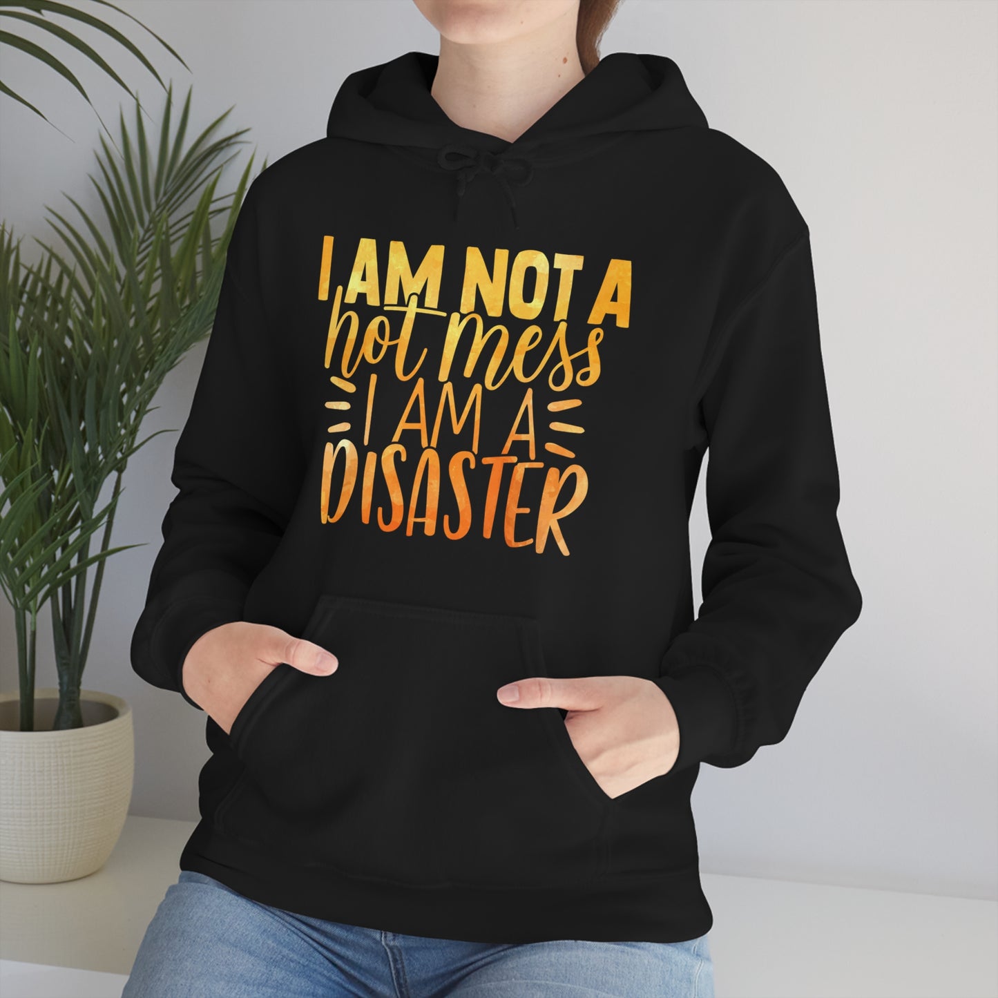 I Am Not A Hot Mess I Am A Disaster Hoodie