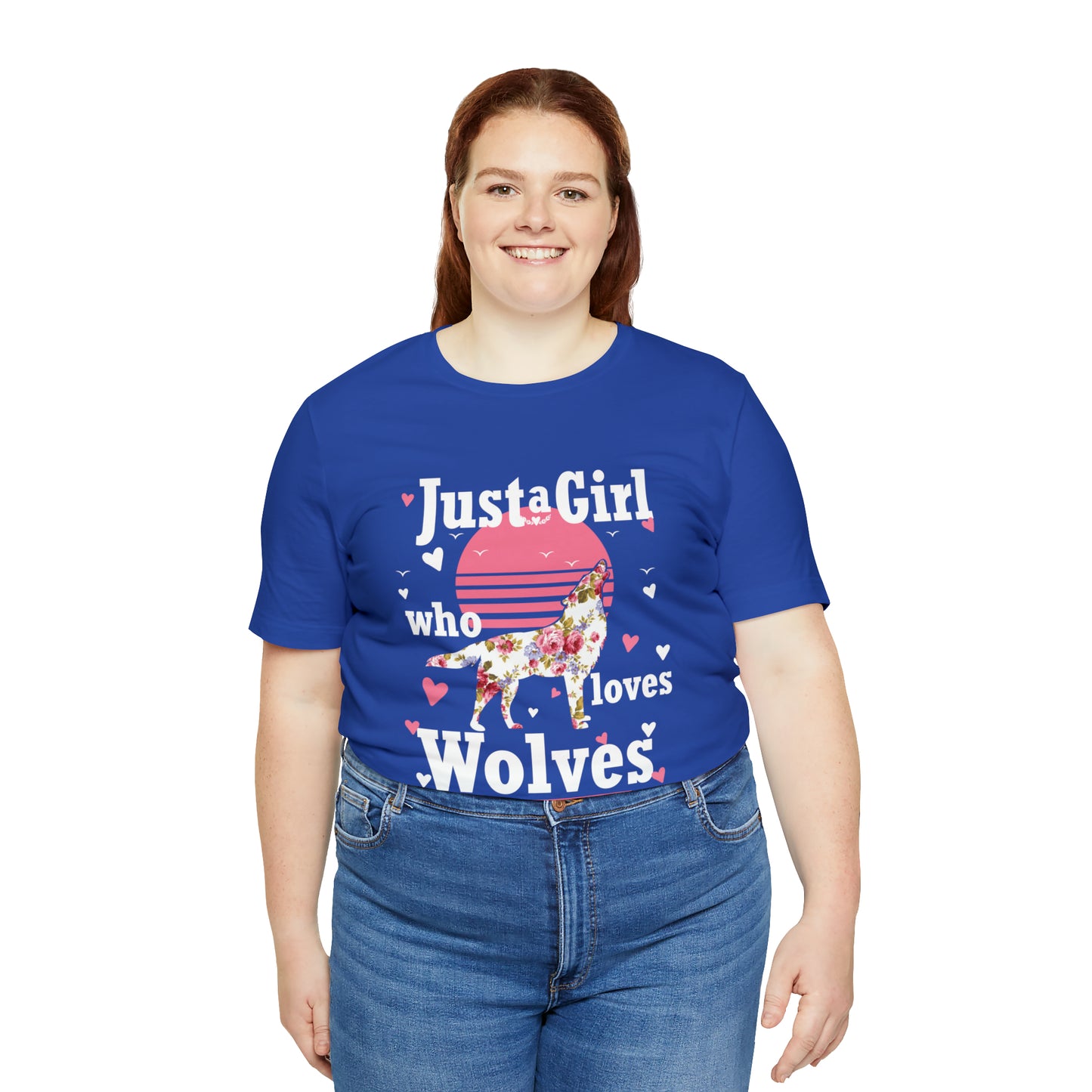 Just A Girl Who Loves Wolves T-Shirt