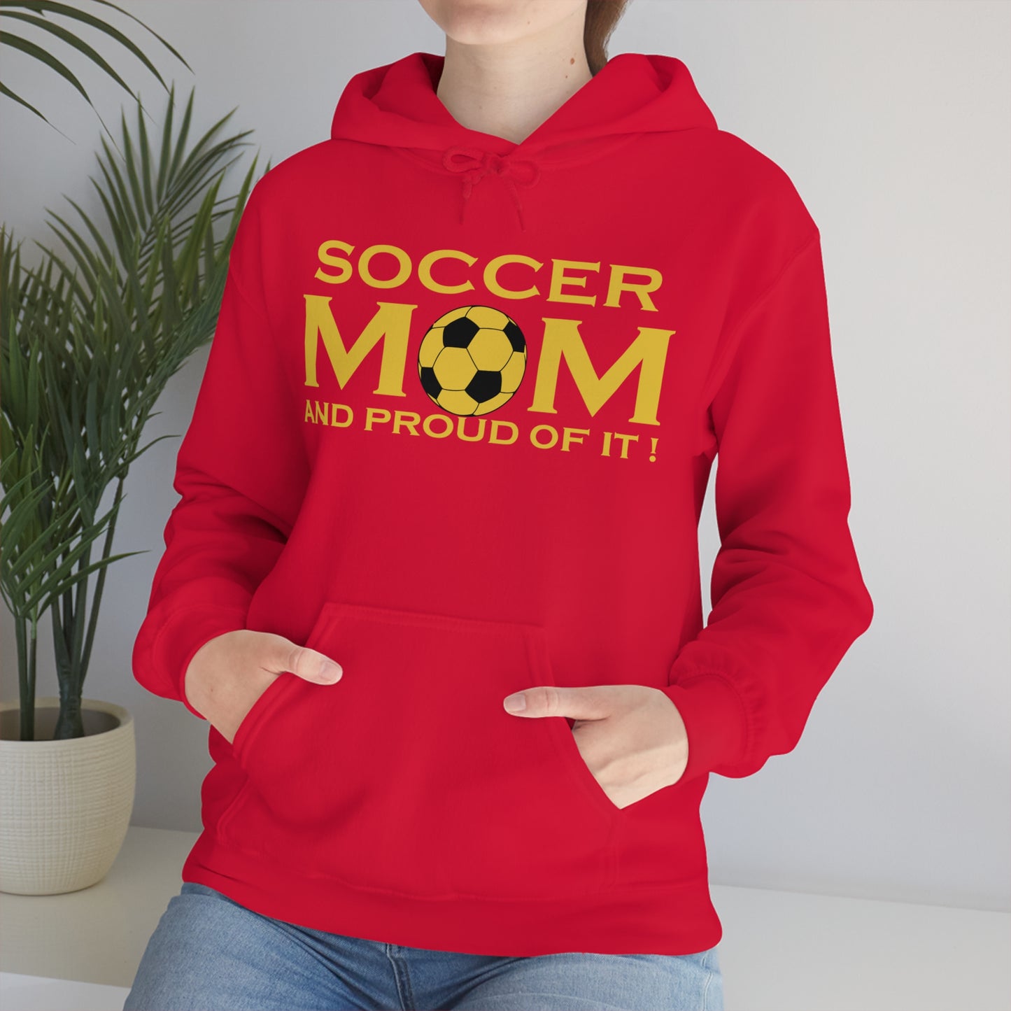 Soccer mom and proud of it Hoodie