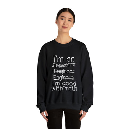 Good with math Crewneck Sweatshirt