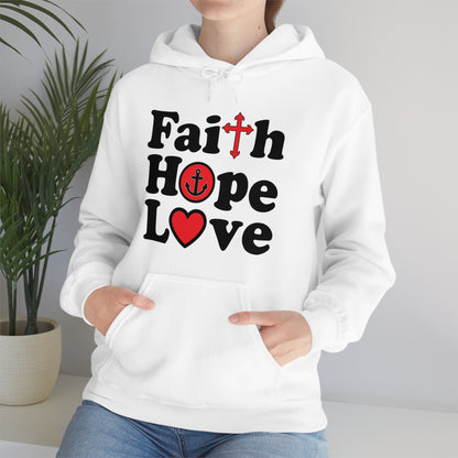 Faith Hope Love Hoodie