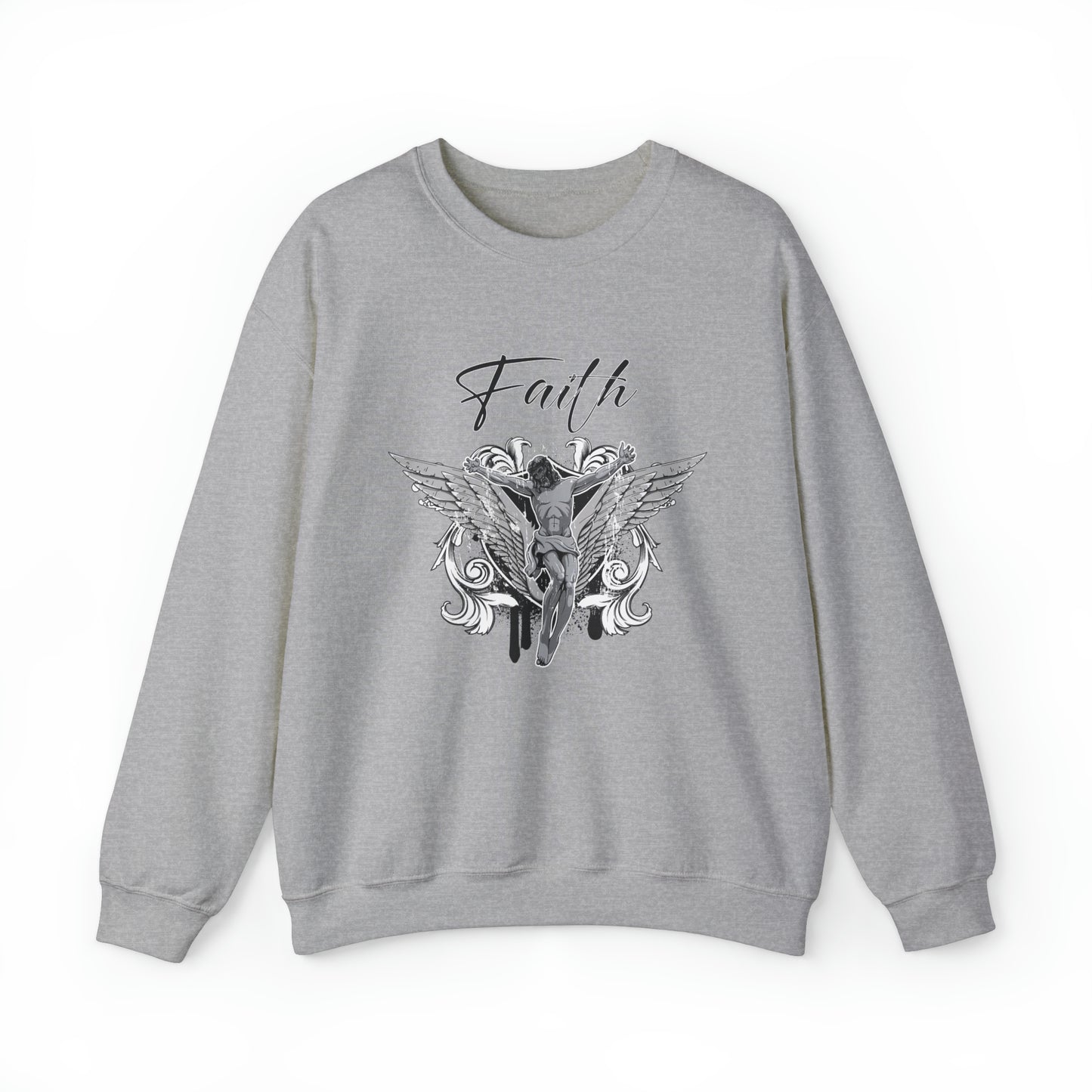 Jesus Faith Crewneck Sweatshirt