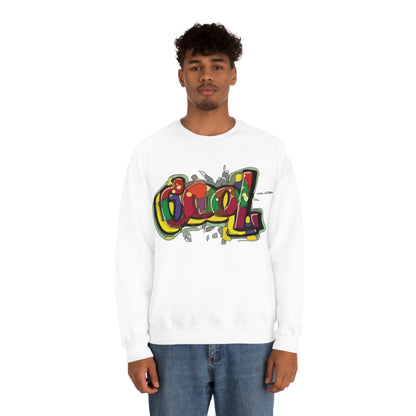 Colorful Cool graffiti Crewneck Sweatshirt