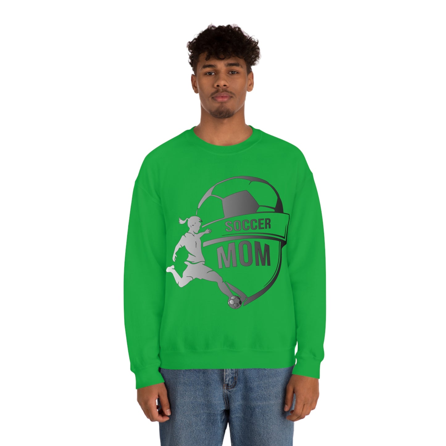 Mom soccer Crewneck Sweatshirt