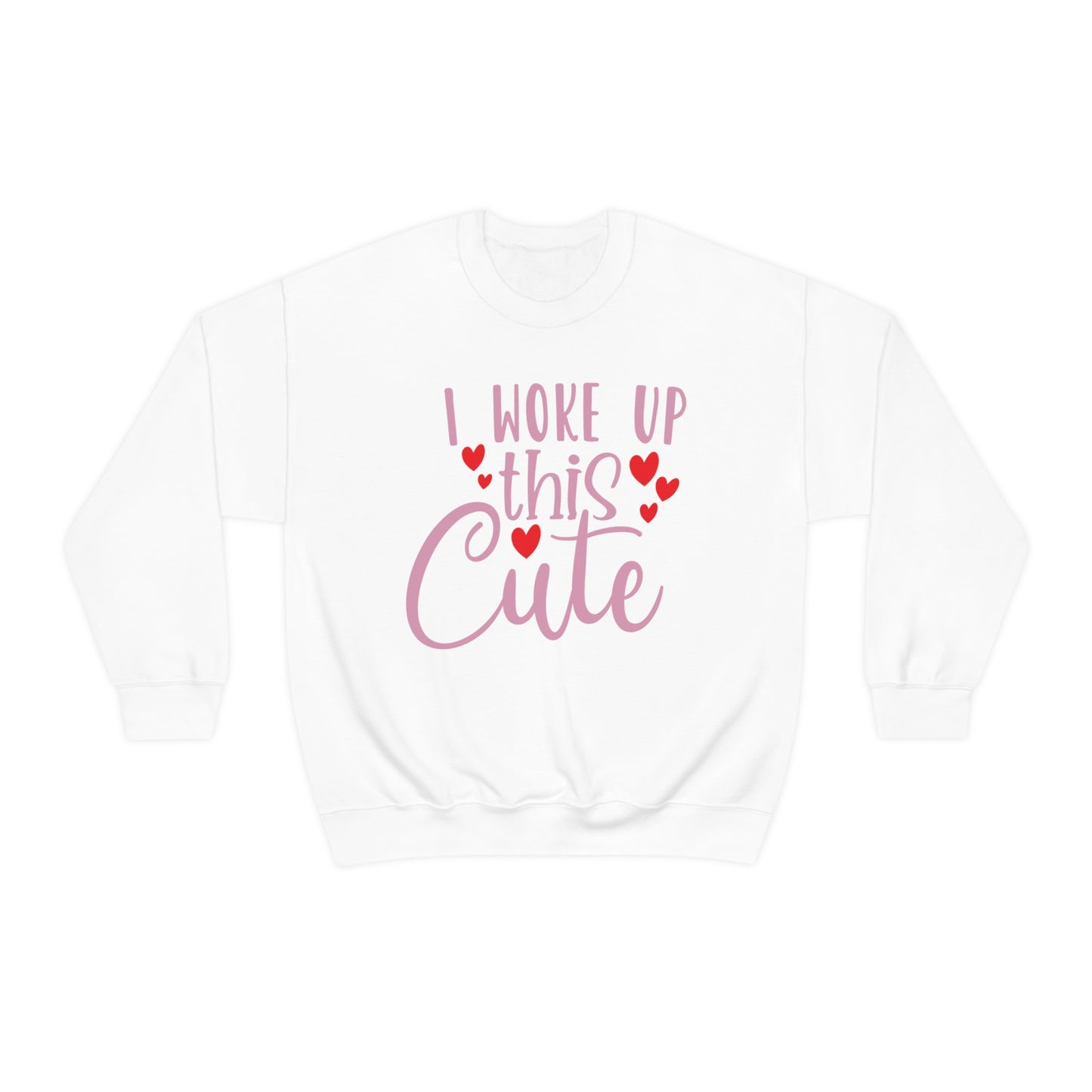 I Woke Up This Cute Crewneck Sweatshirt