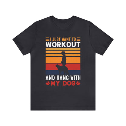 Workout with my dog Vintage T-Shirt