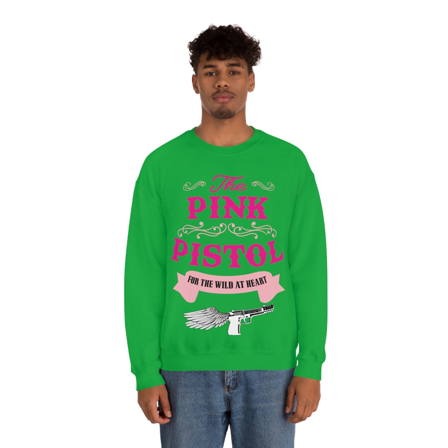 The Pink Pistol Crewneck Sweatshirt