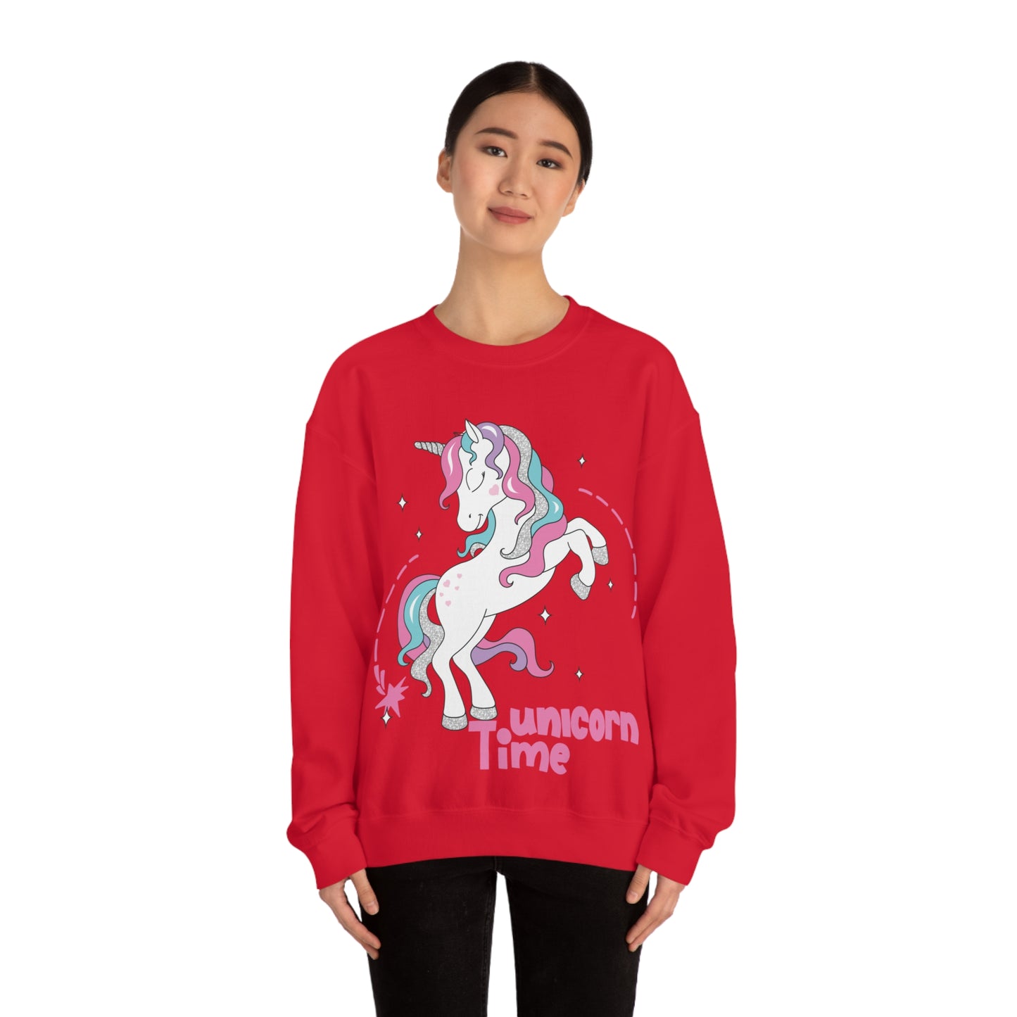 Unicorn time Crewneck Sweatshirt