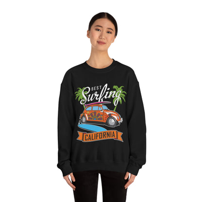 Best Surfing California Buggy Crewneck Sweatshirt