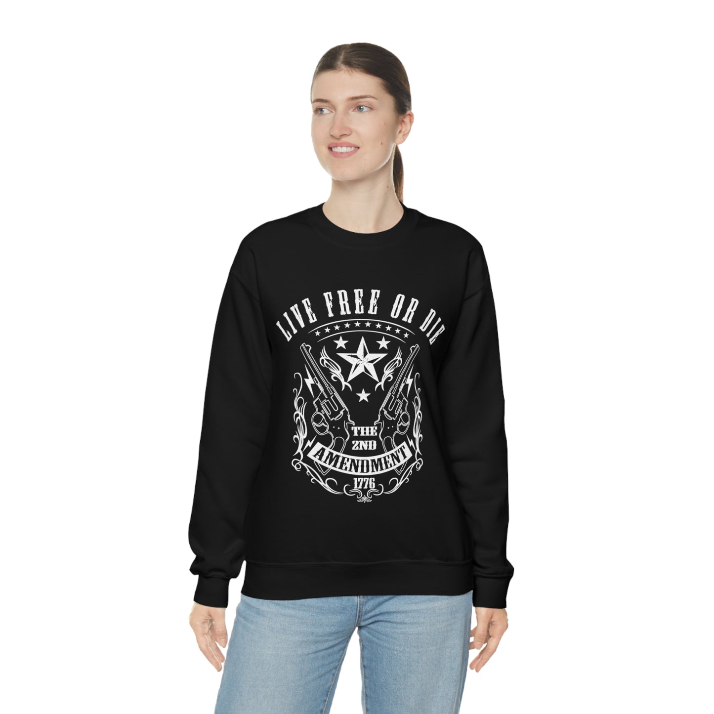 Live Free or Die Crewneck Sweatshirt