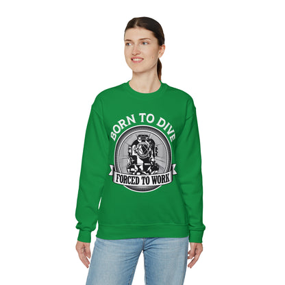 Born to dive Crewneck Sweatshirt