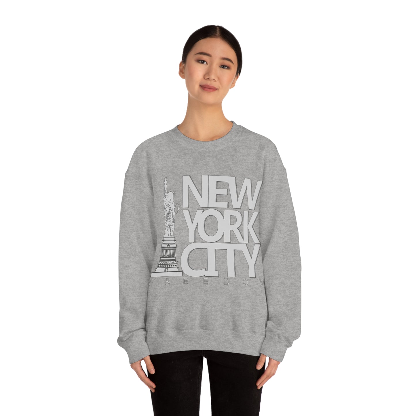 NYC Freedom Tee Crewneck Sweatshirt