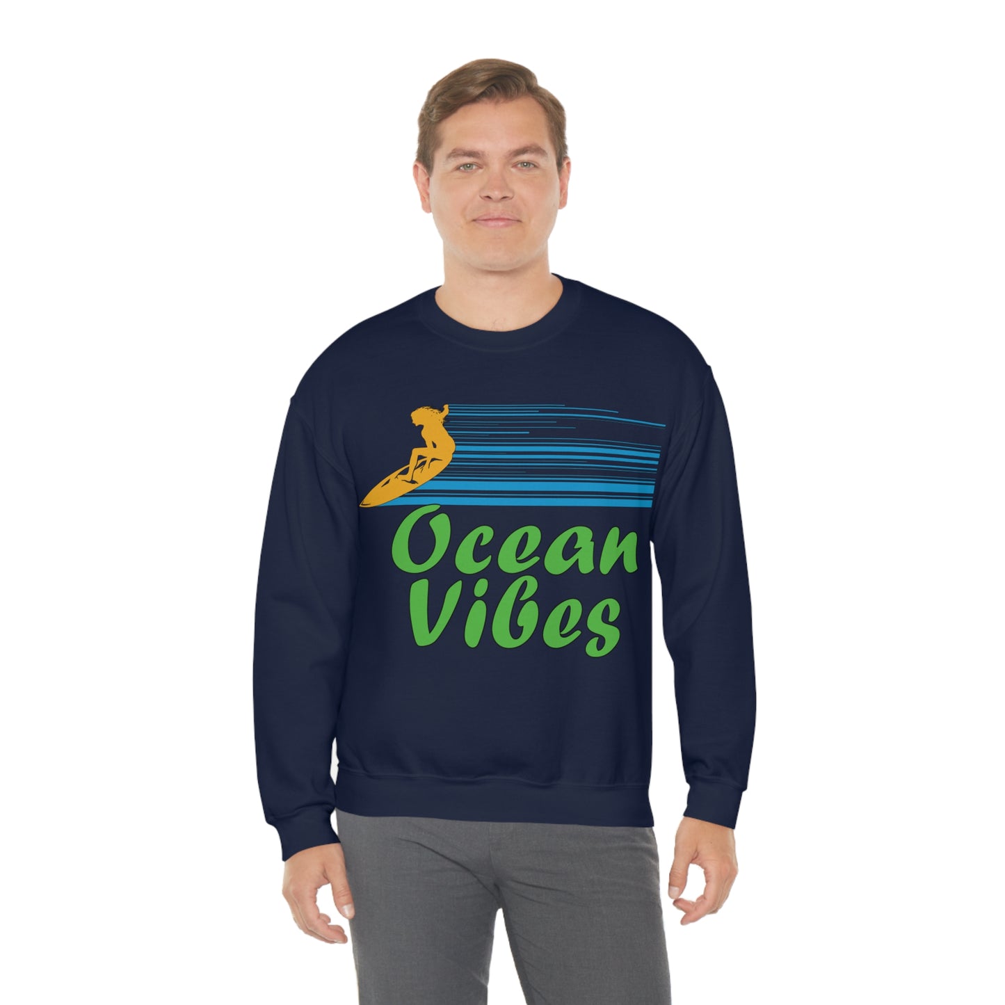 Ocean Vibes Crewneck Sweatshirt