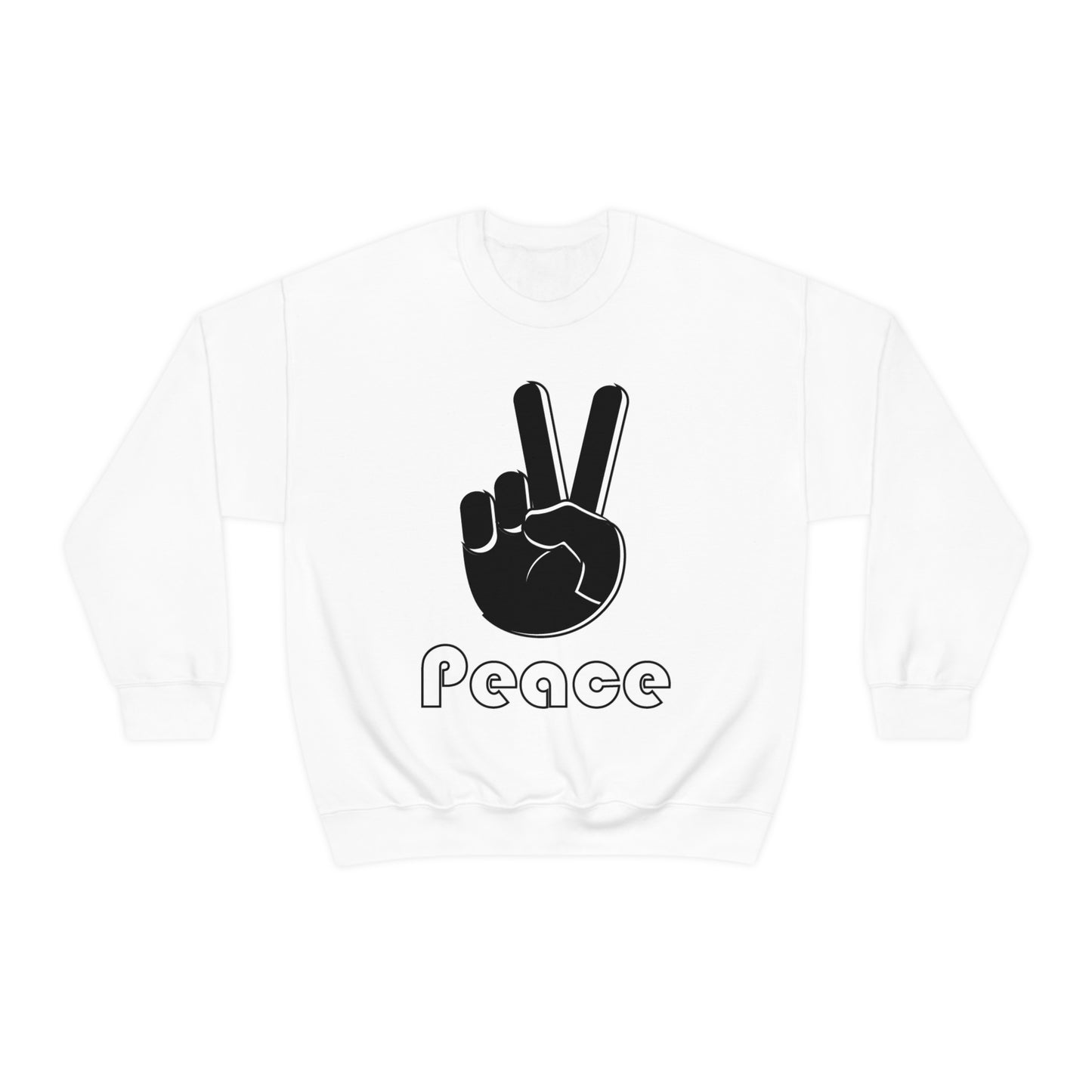 Peace Hand Crewneck Sweatshirt